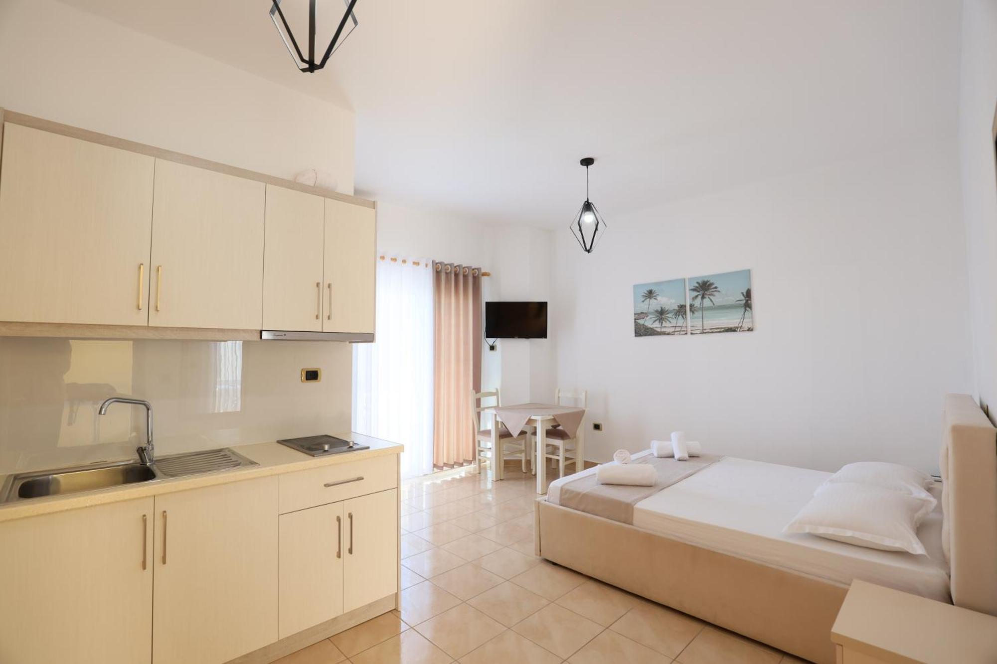 Michelle Apartments Ksamil Exterior foto